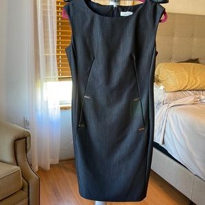 Calvin Klein dress, dark grey, size 8
